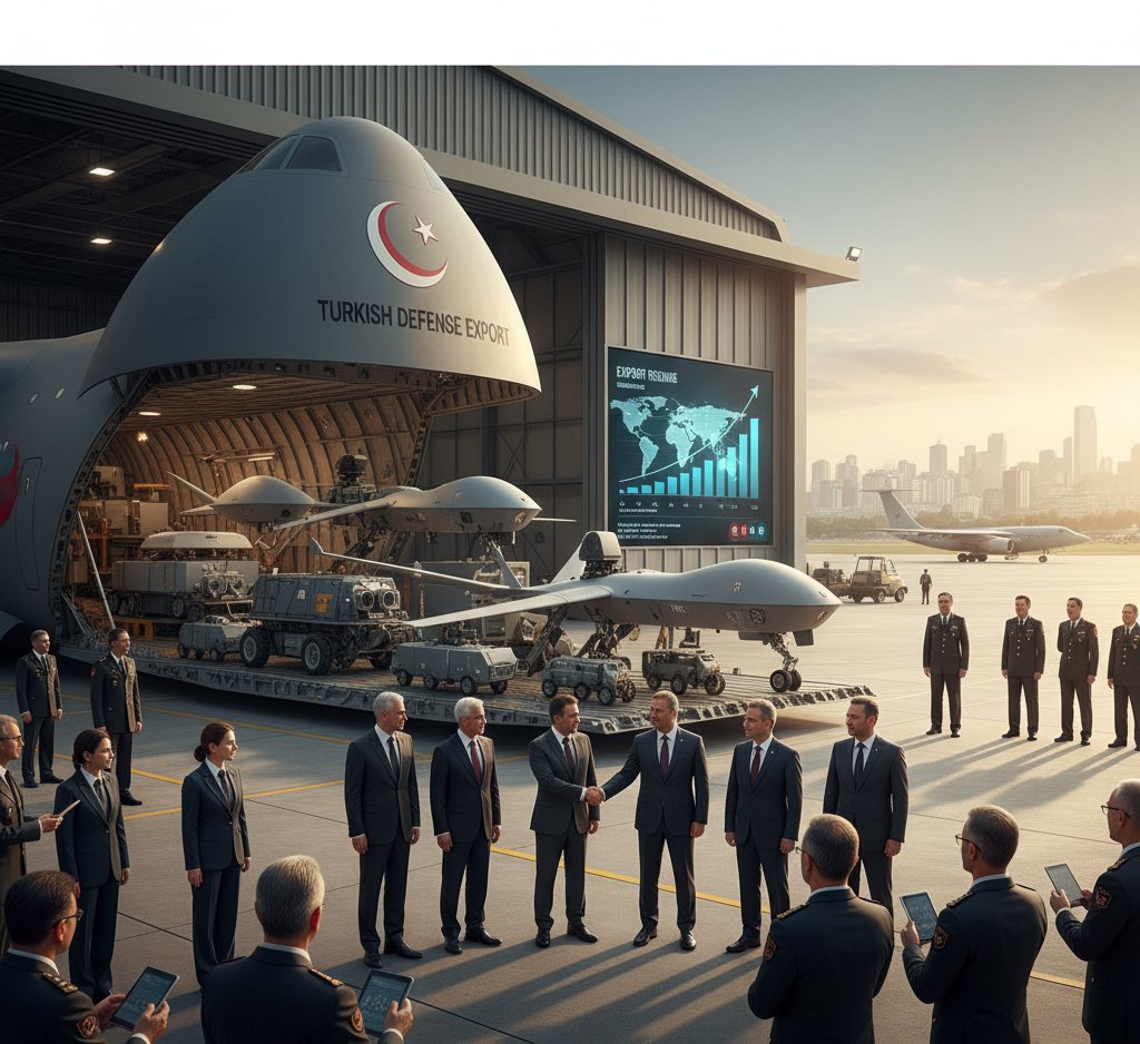 Savunma Sanayi İhracatında Yeni Rekor Türk Teknolojisine Büyük İlgi
